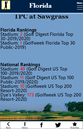 GolfDay_Mobile_App_Florida_Ranking_Screen