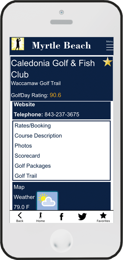 GolfDay Caledonia Golf and Flish Club Page Bottom